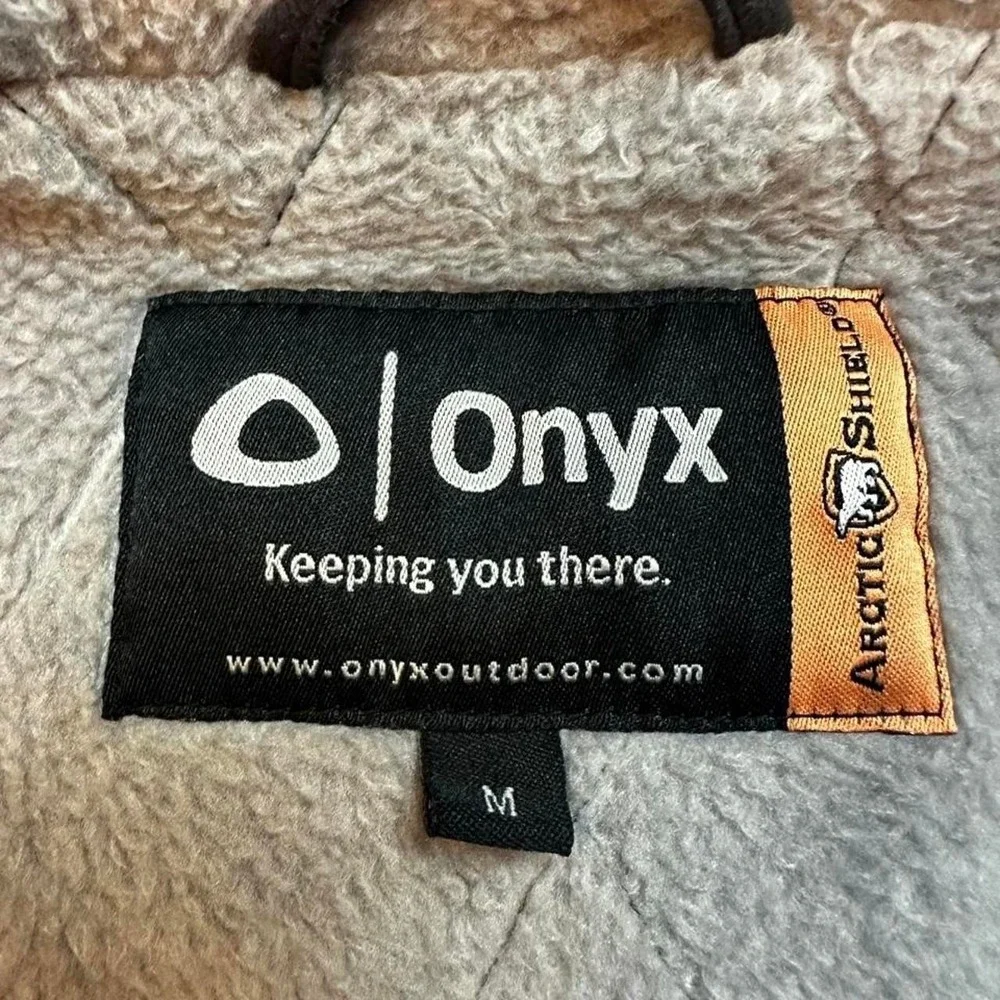 Arctic Shield Onyx‎ black fleece lined outdoor filet size medium